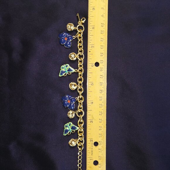Kate Spade Gold Bracelet with Colorful Charms - Picture 11 of 12